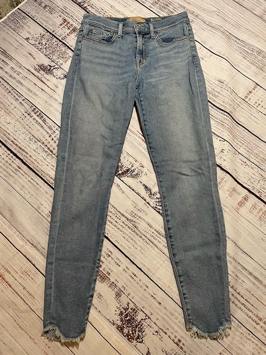 7 For All Mankind Denim - 7 For All Mankind Luxe Vintage "The Ankle Skinny" Jeans. Size 27.